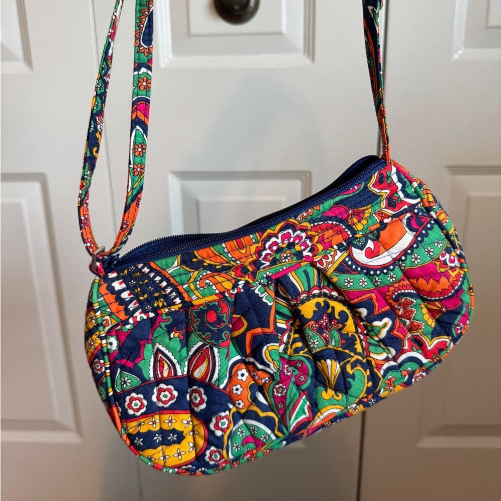 Vera Bradley small crossbody bag in Venetian Paisley